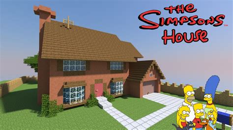 minecraft simpsons house